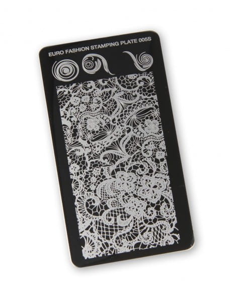 Płytka do stempli Euro Fashion Nail Art Stamping Plate - 005S