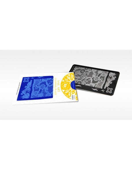 Płytka do stempli Euro Fashion Nail Art Stamping Plate - 006S