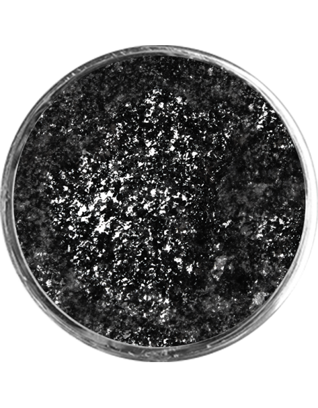 Żel brokatowy EFexclusive Think Glitter UV/LED Gel 5g - Smokey Black Night