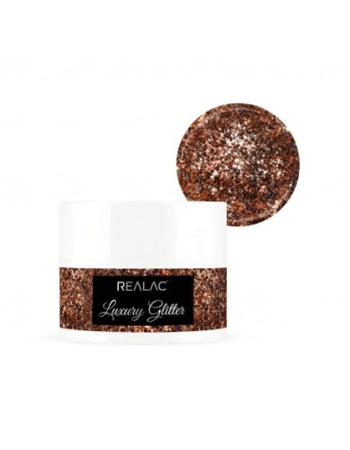 Żel brokatowy REALAC Luxury Glitter UV/LED Gel 5g - Dream Girls