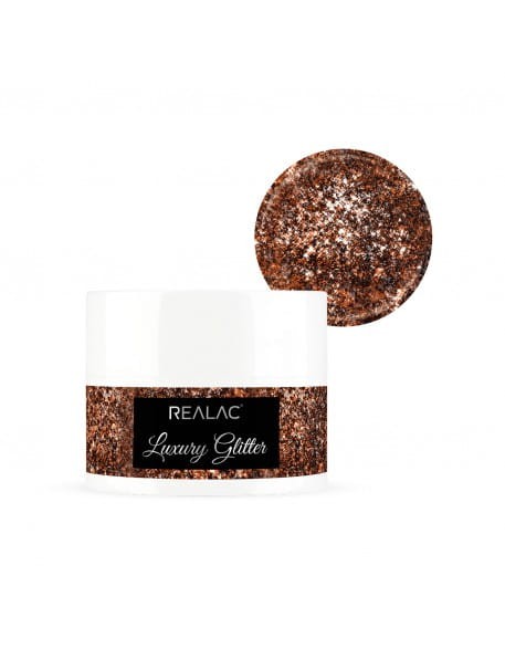 Żel brokatowy REALAC Luxury Glitter UV/LED Gel 5g - Dream Girls