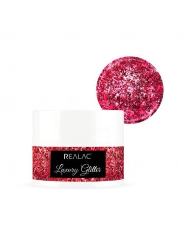 Żel brokatowy REALAC Luxury Glitter UV/LED Gel 5g -  I Choose Sparkle