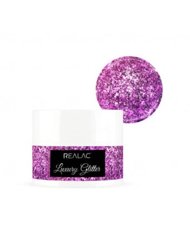 Żel brokatowy REALAC Luxury Glitter UV/LED Gel 5g - Just My Secret