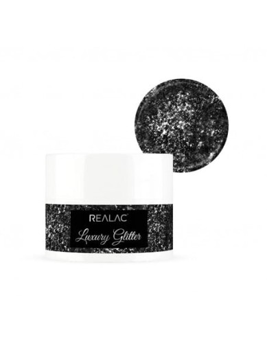 Żel brokatowy REALAC Luxury Glitter UV/LED Gel 5g - Masquarade Ball