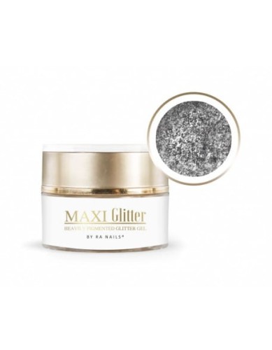 Żel brokatowy RaNails Maxi Glitter UV/LED Gel 5g - OMG