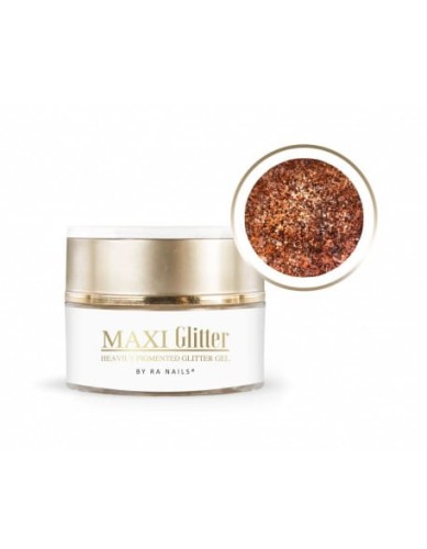 Żel brokatowy RaNails Maxi Glitter UV/LED Gel 5g - Love Friday