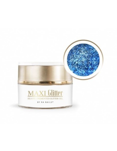 Żel brokatowy RaNails Maxi Glitter UV/LED Gel 5g - Fashion Night
