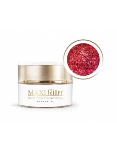 Żel brokatowy RaNails Maxi Glitter UV/LED Gel 5g - Masquerade