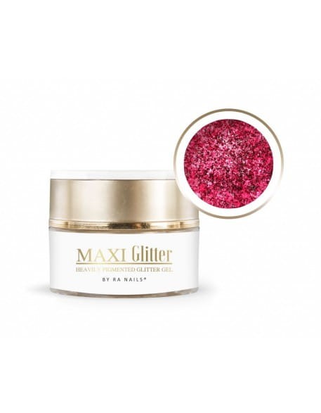 Żel brokatowy RaNails Maxi Glitter UV/LED Gel 5g - Get In My Collection