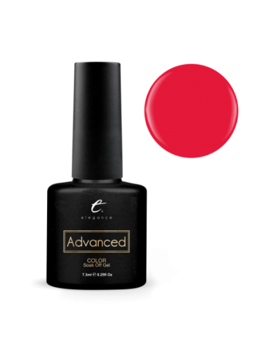 Żel Elegance Advanced  Soak Off Gel 7,3ml - Power Red - 291