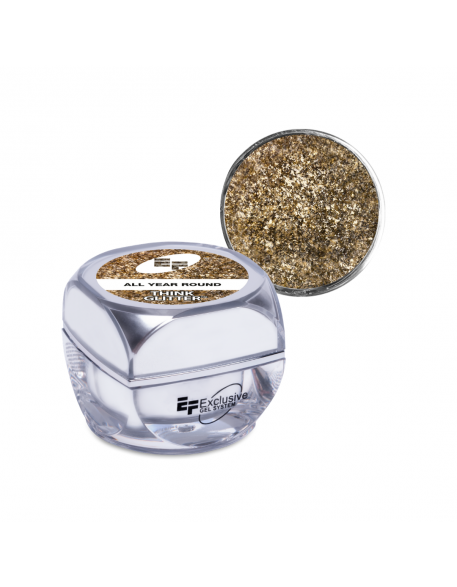 Żel brokatowy EFexclusive Think Glitter UV/LED Gel 5g - All Year Round