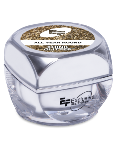 Żel brokatowy EFexclusive Think Glitter UV/LED Gel 5g - All Year Round
