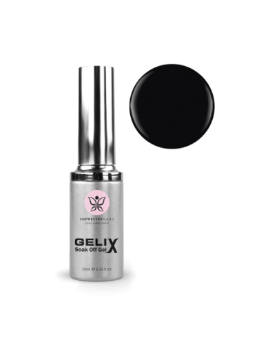 Żel Impressio Nails Gelix 10ml - 212 It's Black