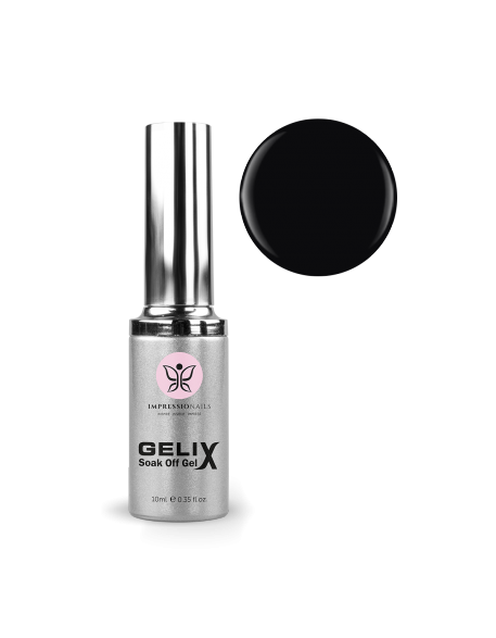 Żel Impressio Nails Gelix 10ml - 212 It's Black