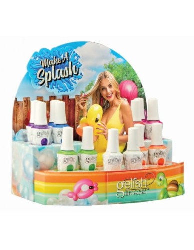 Wystawka Harmony Gelish Make a Splash Collection 14szt.