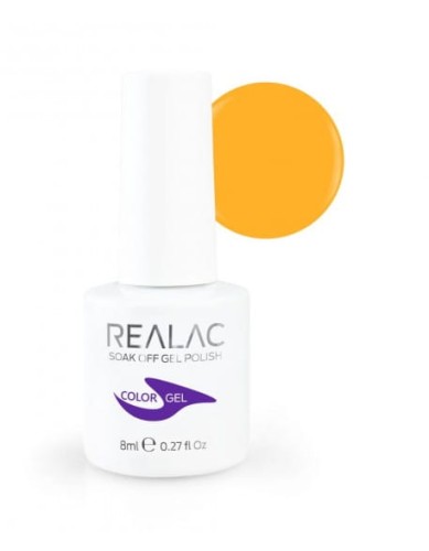 Żellakier Realac Soak Off Gel Polish 8ml - 109 - Mai Tai
