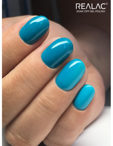 Żellakier Realac Soak Off Gel Polish 8ml - 111 - Blue Hawaiian