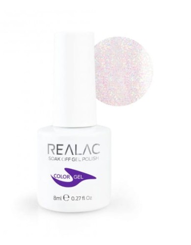 Żellakier Realac Soak Off Gel Polish 8ml - 116 - Multistar