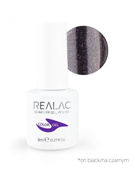 Żellakier Realac Soak Off Gel Polish 8ml - 120 - Moonlight Kiss Charm