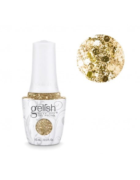 Żel Harmony Gelish Soak-Off- Gel Polish 15ml - ALL THAT GLITTERS IS GOLD