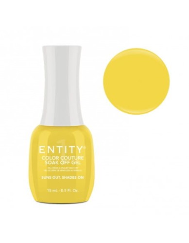 Żel ENTITY One Color Couture Soak Off Gel Enamel Resort Wear Collection 15ml - Suns Out, Shades on