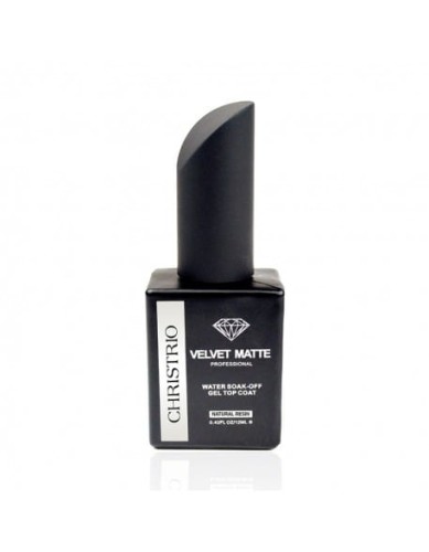 Top matowy do manicure hybrydowego Christrio Velvet Matte Top Coat 12 ml