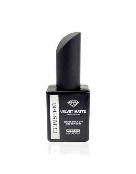 Top matowy do manicure hybrydowego Christrio Velvet Matte Top Coat 12 ml