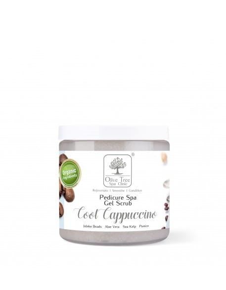 Peeling żelowy Olive Tree Spa Clinic Gel Scrub Cool Cappuccino 400g