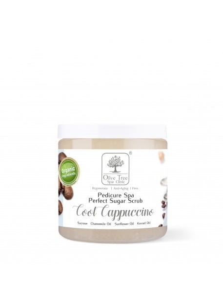 Peeling żelowy Olive Tree Spa Clinic Perfect Sugar Scrub Cool Cappuccino 450g