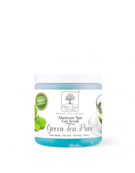 Peeling żelowy Olive Tree Spa Clinic Gel Scrub Green Tea Pure 400g