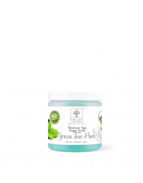 Peeling cukrowy Olive Tree Spa Clinic Sugar Scrub Green Tea Pure 200g