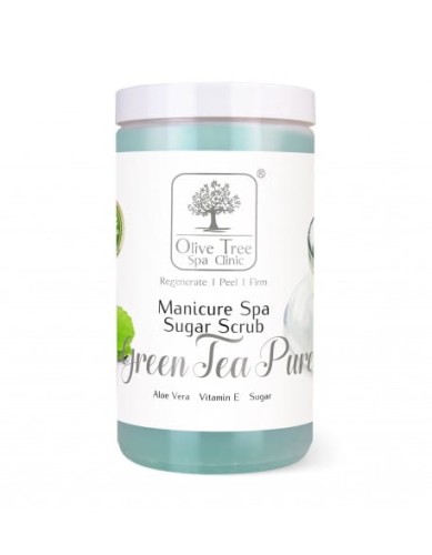 Peeling cukrowy Olive Tree Spa Clinic Sugar Scrub Green Tea Pure 950g