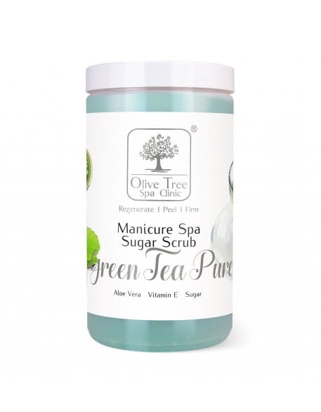 Peeling cukrowy Olive Tree Spa Clinic Sugar Scrub Green Tea Pure 950g