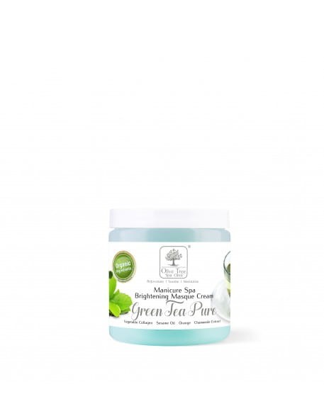Maska Krem Olive Tree Spa Clinic Brightening Masque Cream Green Tea Pure 200g