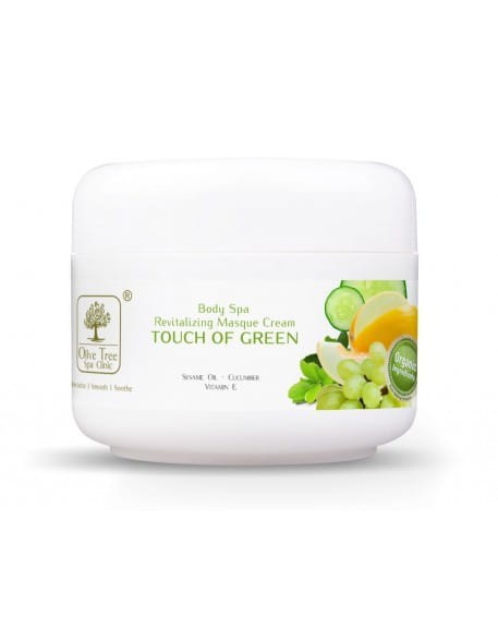 Maska Krem Olive Tree Spa Clinic Body Spa Revitalizing Masque Cream Touch Of Green 30g
