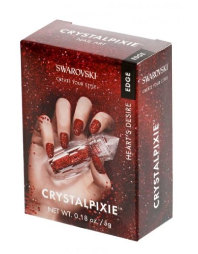 Cyrkonie Swarovski CRYSTALPIXIE Edge 5g - Heart's Desire
