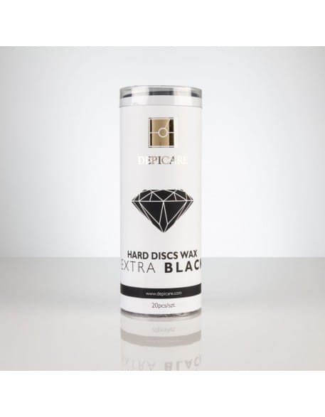 Wosk w tabletkach Depi Care Hard Discs Wax  20szt - Extra Black