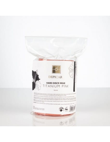 Wosk w tabletkach Depi Care Hard Discs Wax  10szt - Titanium Pink