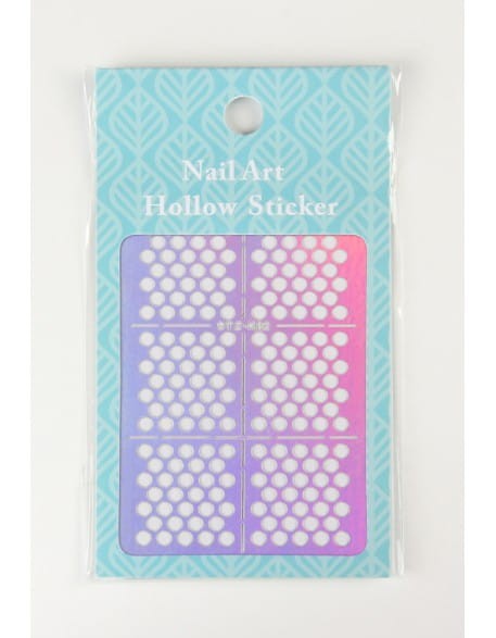 Szablon do Airbrush'a Nail Art Hollow Sticker - STZ-K02