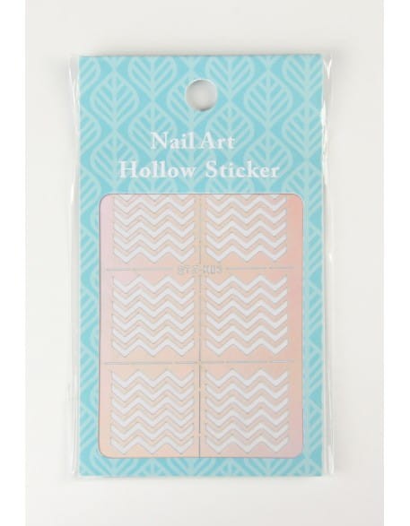 Szablon do Airbrush'a Nail Art Hollow Sticker - STZ-K03