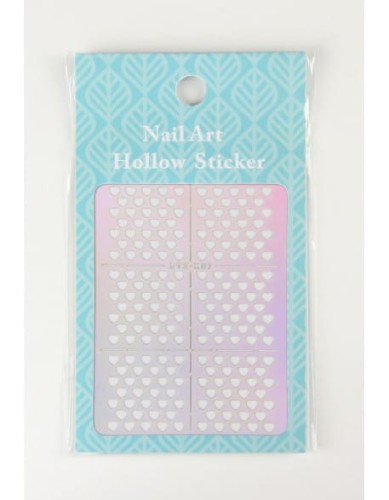 Szablon do Airbrush'a Nail Art Hollow Sticker - STZ-K07