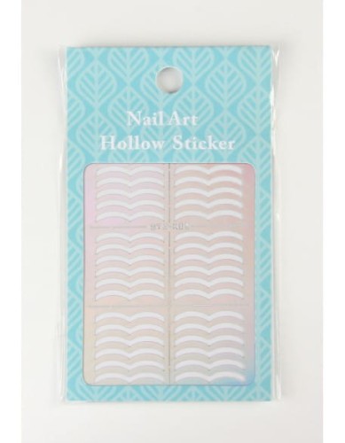Szablon do Airbrush'a Nail Art Hollow Sticker - STZ-K09
