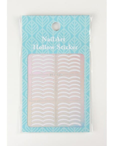 Szablon do Airbrush'a Nail Art Hollow Sticker - STZ-K09