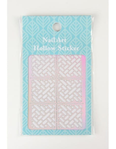 Szablon do Airbrush'a Nail Art Hollow Sticker - STZ-K012