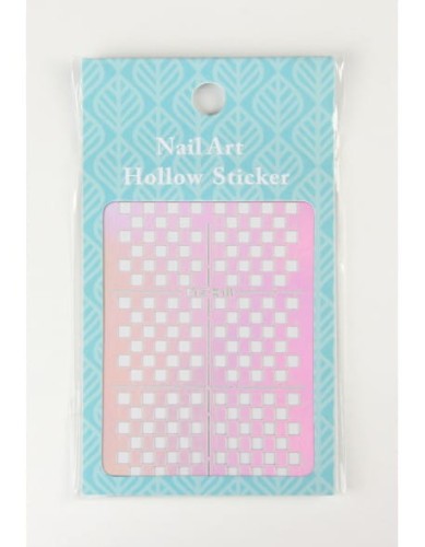 Szablon do Airbrush'a Nail Art Hollow Sticker - STZ-K018