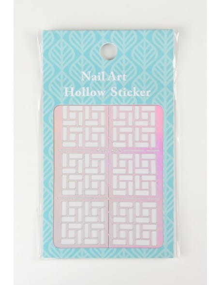 Szablon do Airbrush'a Nail Art Hollow Sticker - STZ-K021