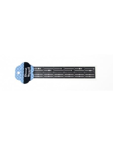Szablon do Airbrush'a Tiebeauty Diecut Black Sticker - NK19