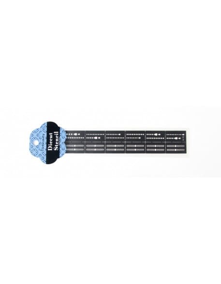 Szablon do Airbrush'a Tiebeauty Diecut Black Sticker - NK19