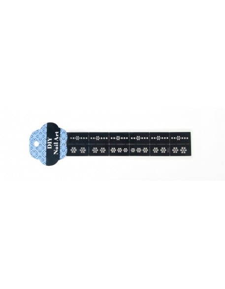 Szablon do Airbrush'a Tiebeauty Diecut Black Sticker - NK20