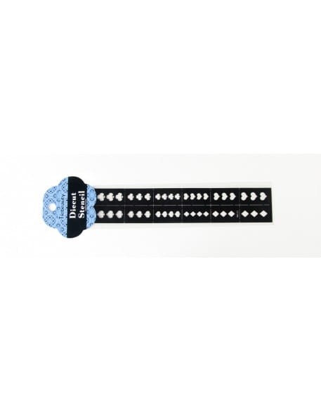Szablon do Airbrush'a Tiebeauty Diecut Black Sticker - NK23